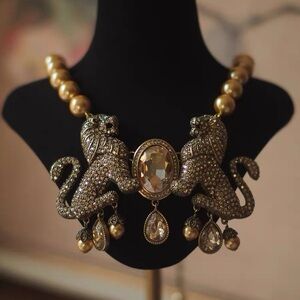 HEIDI DAUS Lion Necklace